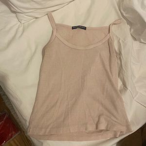 Brandy Melville soft pink tank top!